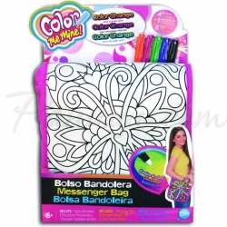 Color Me Mine Messenger Butterfly Colors - Чанта за оцветяване Color Me Mine Messenger Butterfly Colors - Чанта за оцветяване
